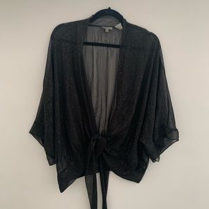 Sheer Chico’s bohemian wrap sz 3